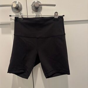 Lululemon Black Biker Shorts